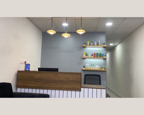 Reception Area of Spiritual Homeo Clinic Dilshuknagar