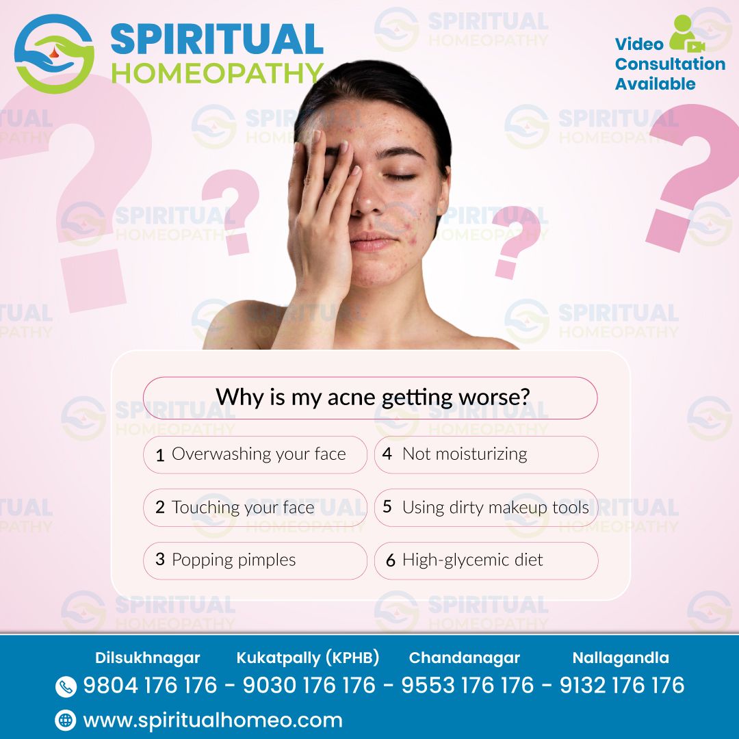 Is Stress Making Your Acne Worse? Homeopathic Solutions from Hyderabad’s Best Doctors