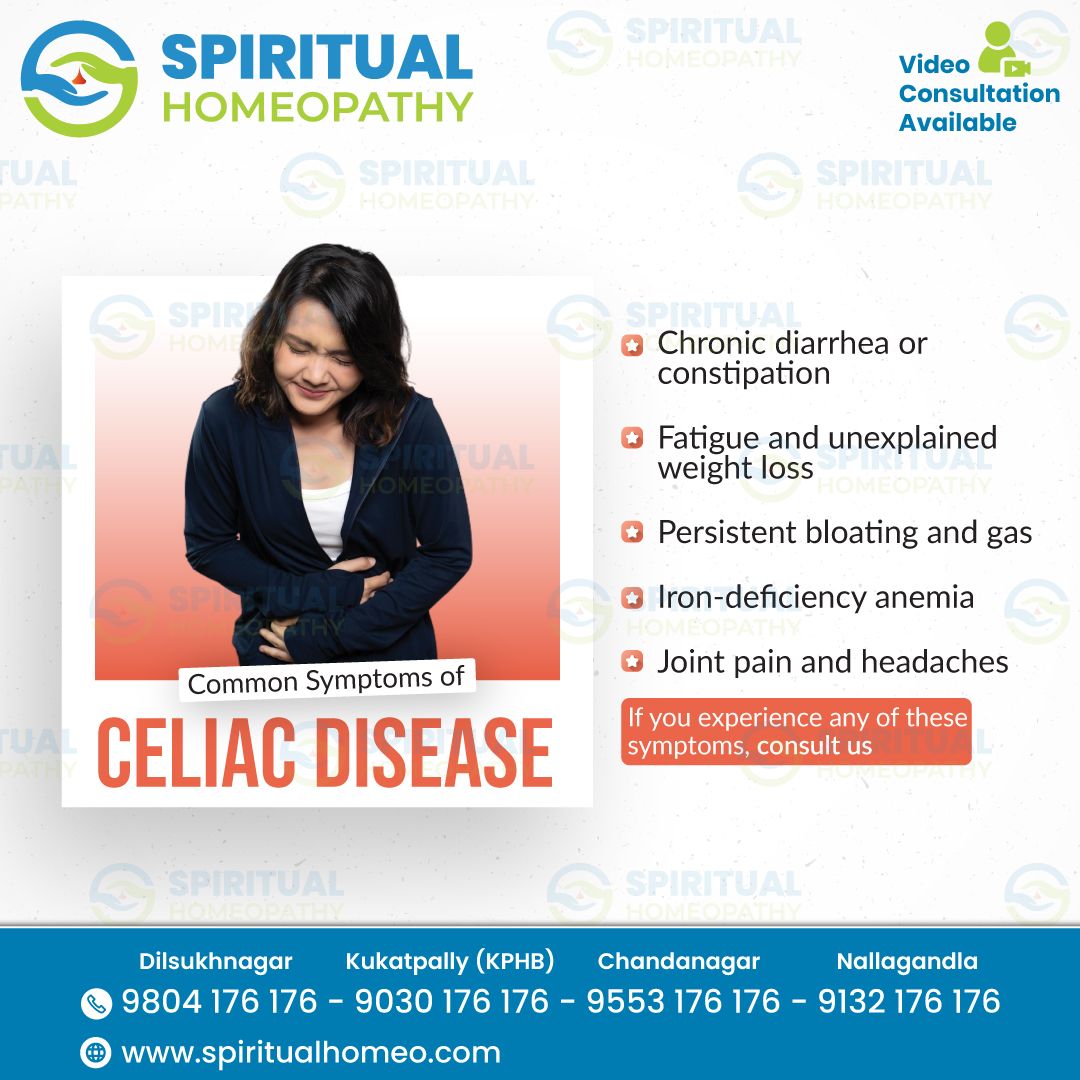 Overcoming Celiac Disease with Homeopathy: Insights from Hyderabad’s Leading Experts