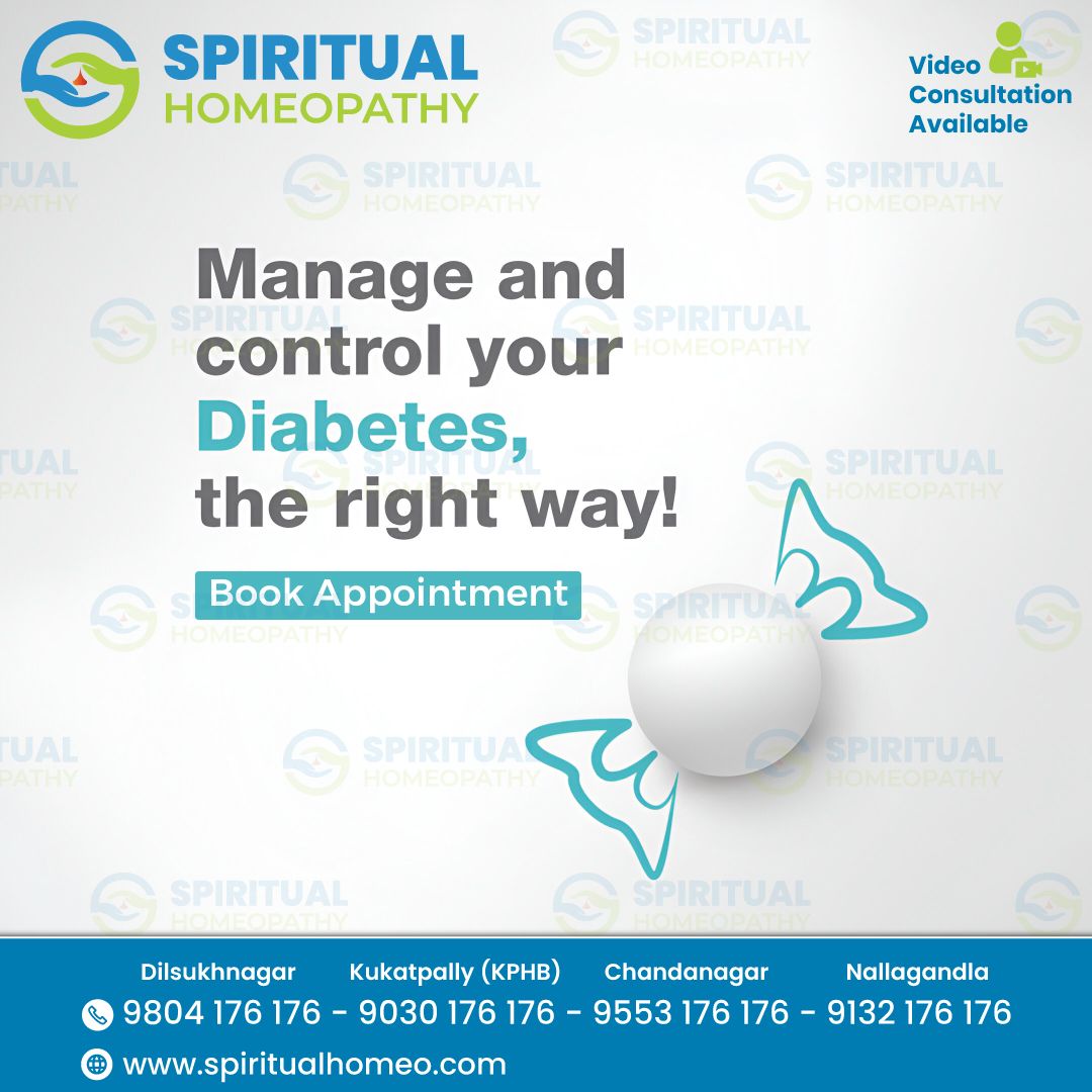 Managing Diabetes Naturally: Consult the Best Homeopathy Doctors in Hyderabad