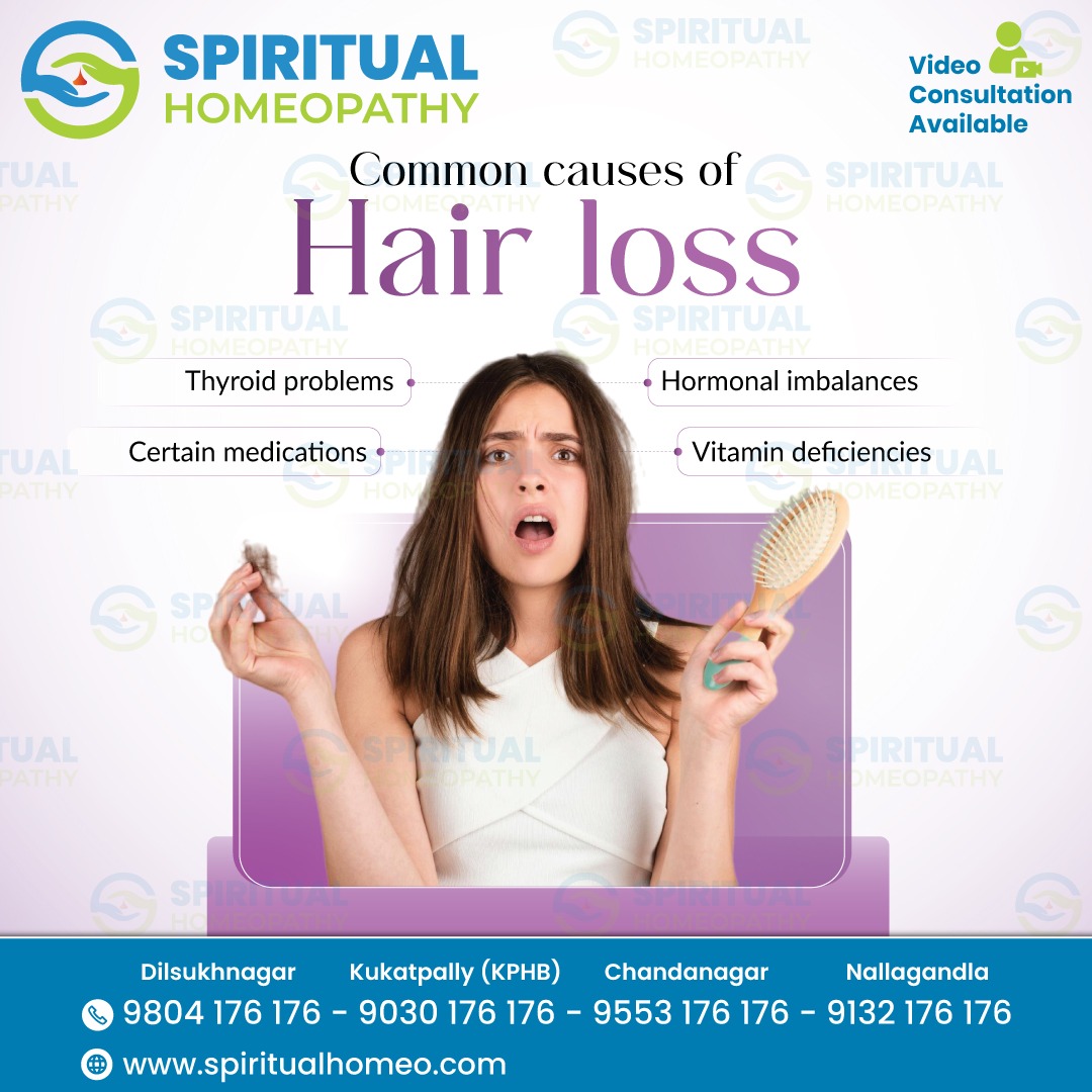 Hair Loss No More: Discover Natural Homeopathic Solutions from the Best Doctors in Hyderabad