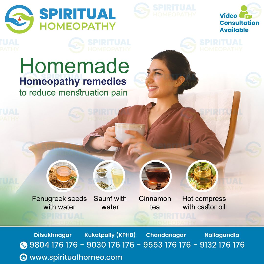 Homeopathy for Menstrual Discomfort: Consult the Best Homeopathy Doctors in Hyderabad for Relief