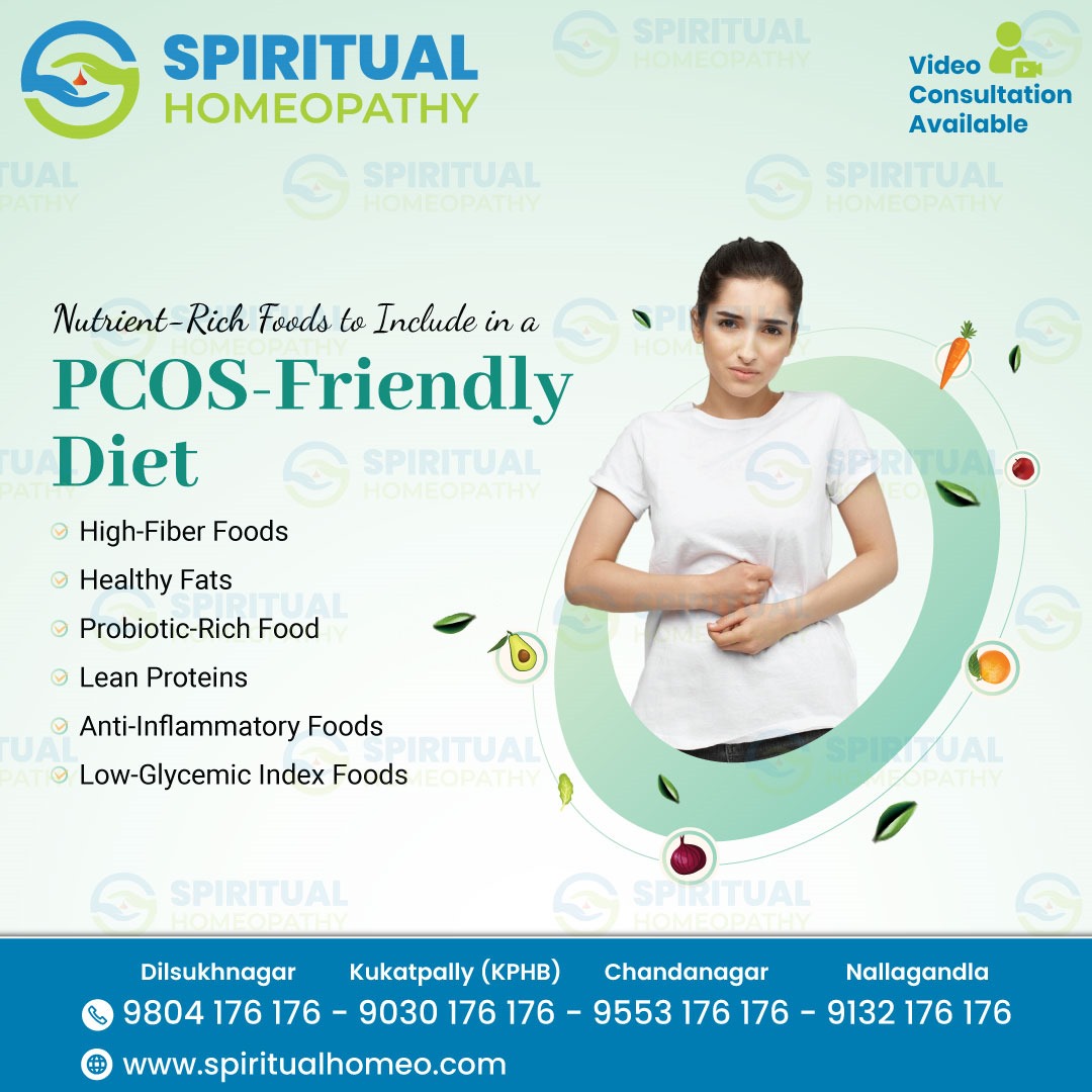 Top PCOS Diet Tips for Hormonal Balance: Homeopathy’s Role in Effective Treatment
