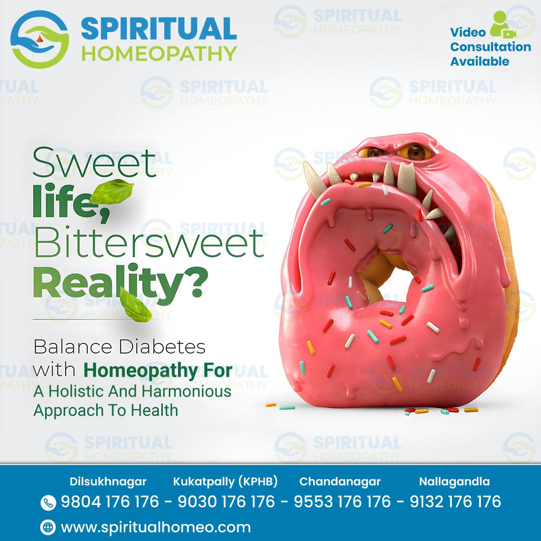 Finding Balance in a Sweet Life, Bittersweet Reality with Homeopathy from Hyderabad’s Best