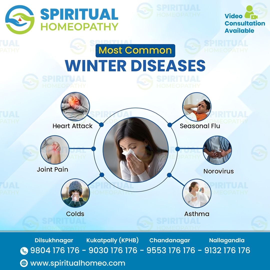 Winter Wellness Made Easy: Homeopathy for Flu, Colds, and More in Hyderabad