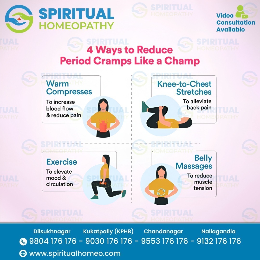 Effective Homeopathy Remedies for Period Cramps: Expert Advice from the Best Doctors in Hyderabad