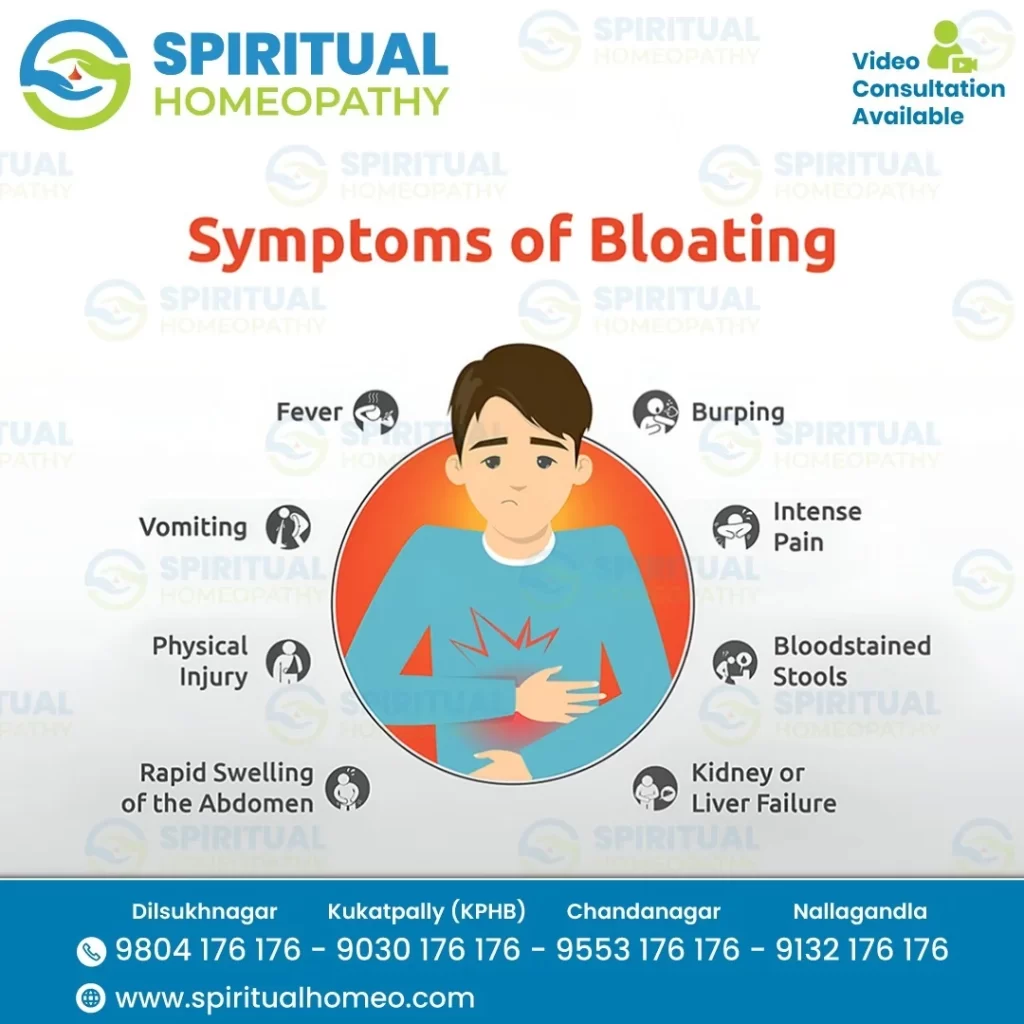 bloating symptoms