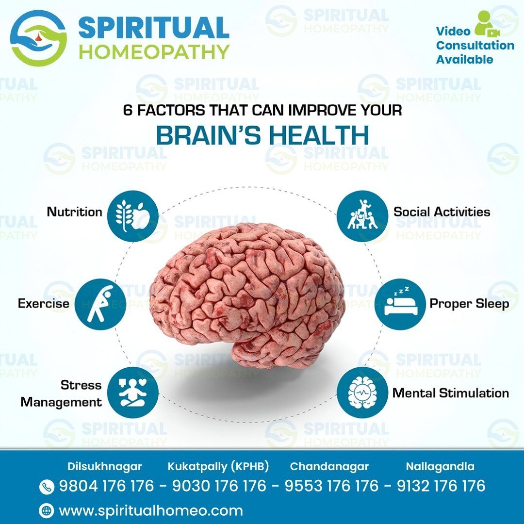 Safe Homeopathy Treatment for Boost Brain Health with Homeopathy Doctor in Nallagandla