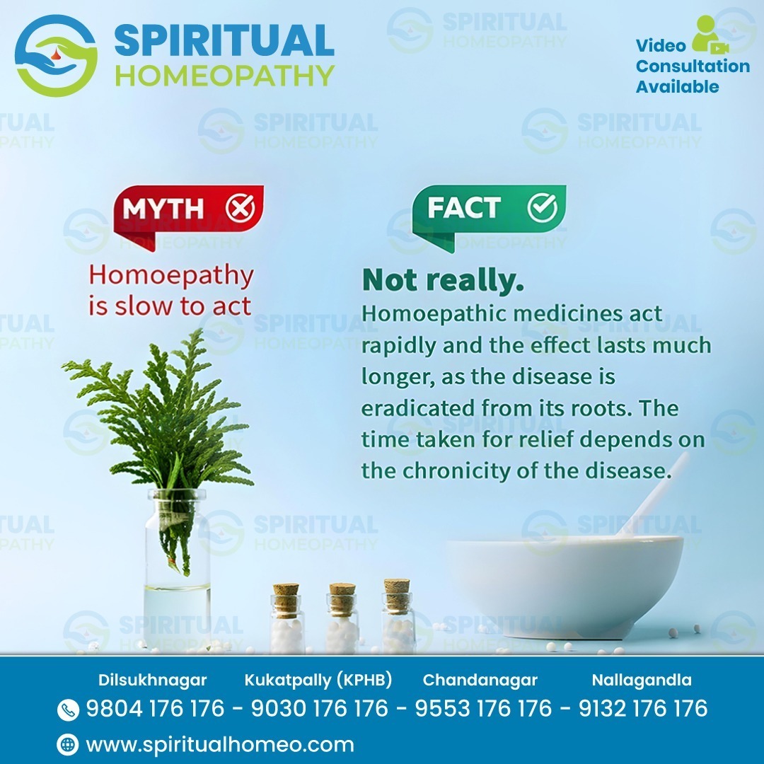 Health Myths vs Facts | Best Homeopathy Doctor in KPHB