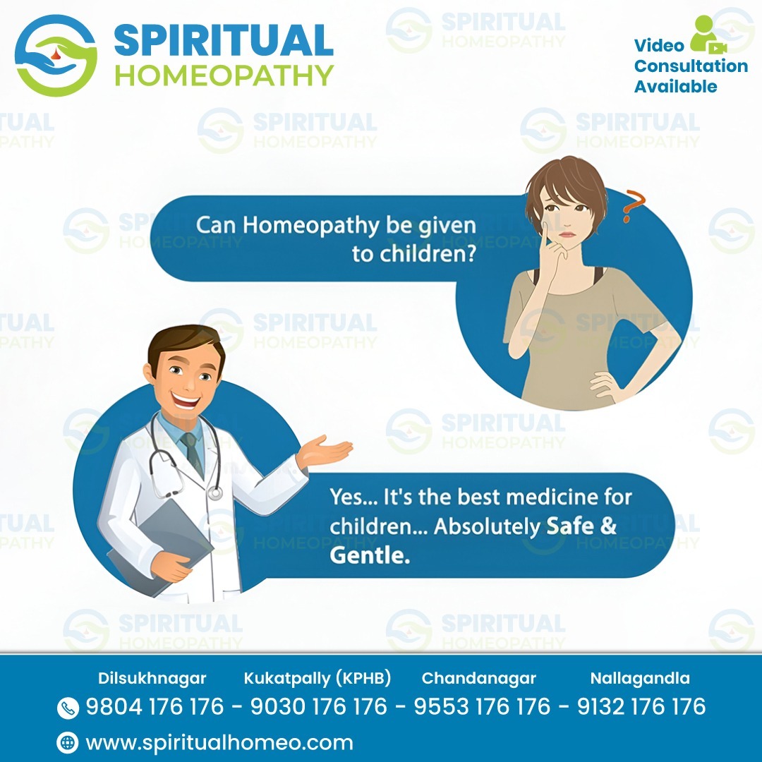 Trusted Pediatric Homeopathy Treatment for Homeopathy Safe for Kids in Chadanagar Hyderabad