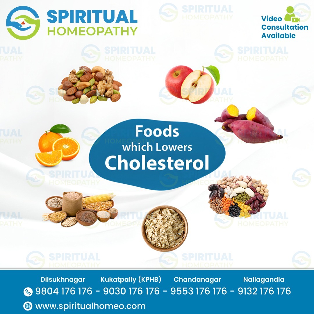 Homeopathy Treatment for Lower Cholesterol by Best Doctors in Chandanagar Hyderabad