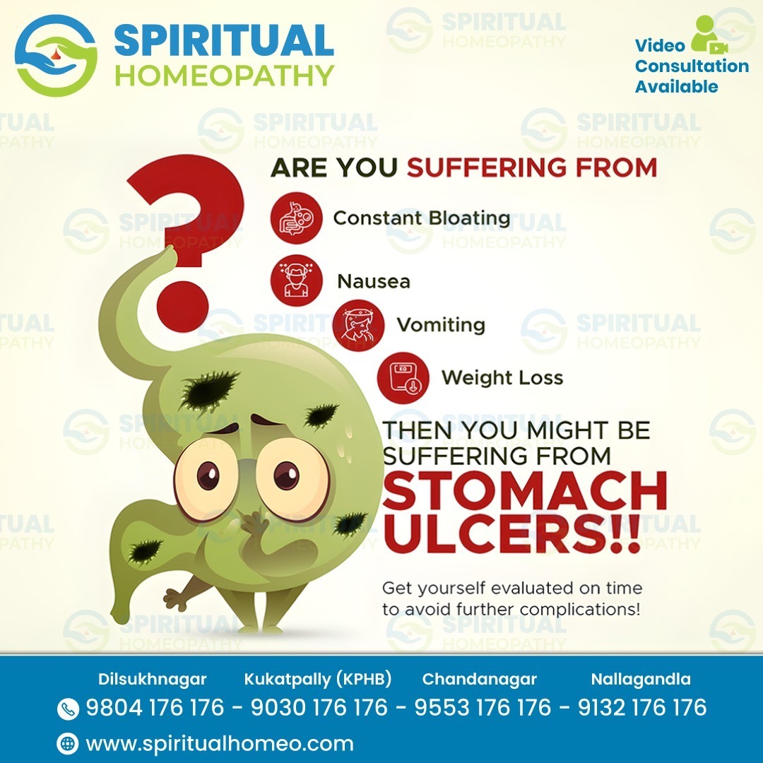 Digestive Healing with Homeopathy Treatment for Stomach Ulcers Hyderabad
