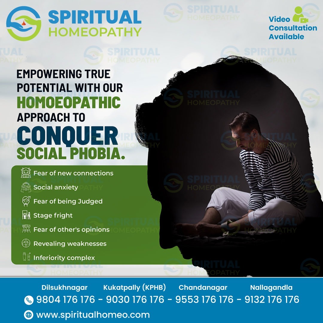 Natural Treatment for Conquer Social Phobia by Homeopathy Experts