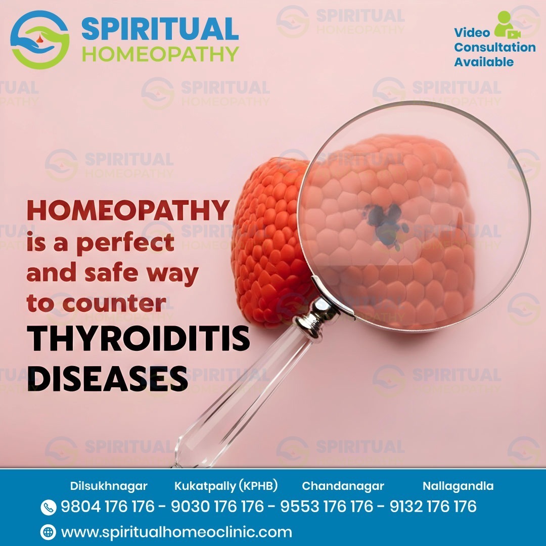 Gentle Thyroid Healing at Homeopathy Clinics in Chandanagar Hyderabad