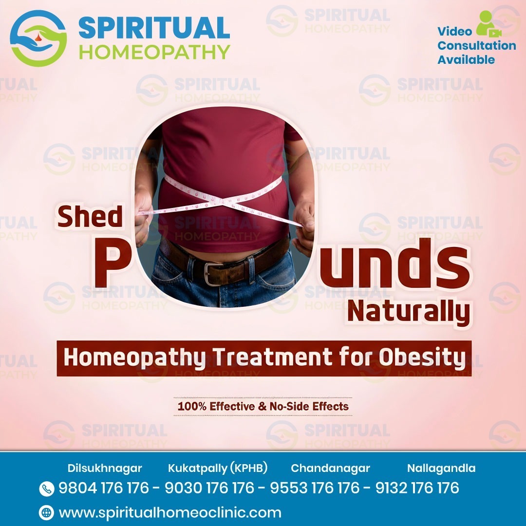Natural Obesity Care with Homeopathy Doctor in Kukatpally