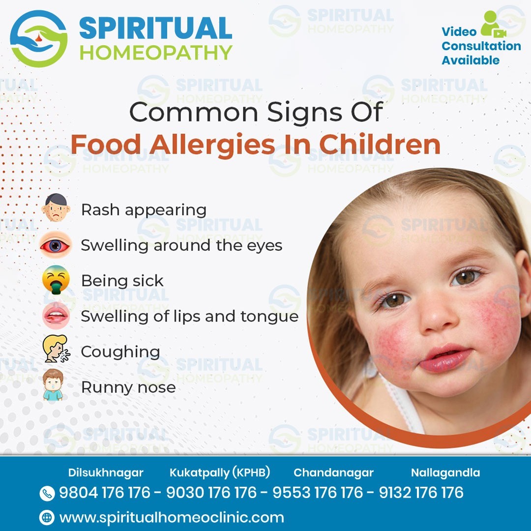 Natural Care for Kids Food Allergies | Homeopathy Clinic in Nallagandla