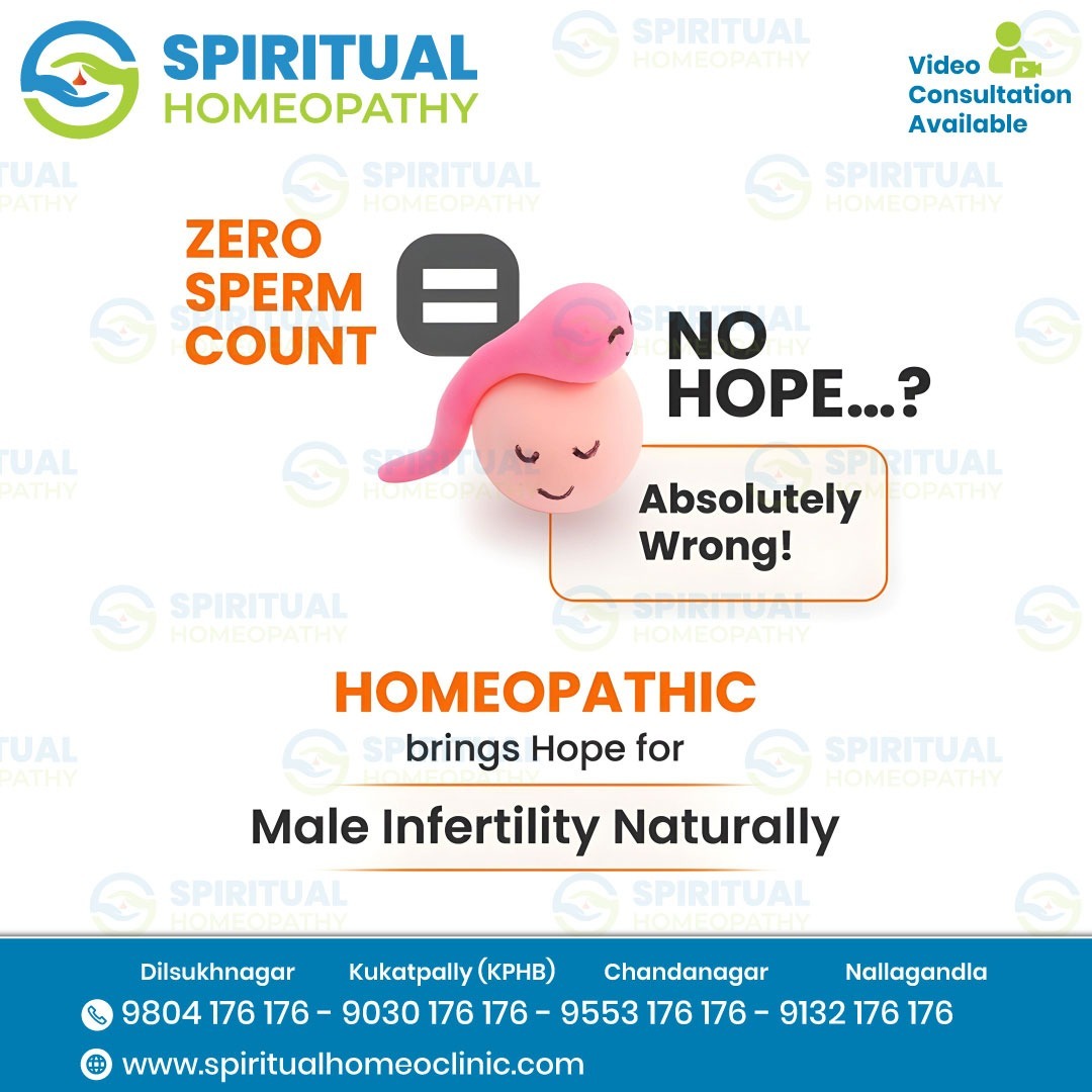 Effective Male Infertility Care at Homeopathy Clinics in Hyderabad