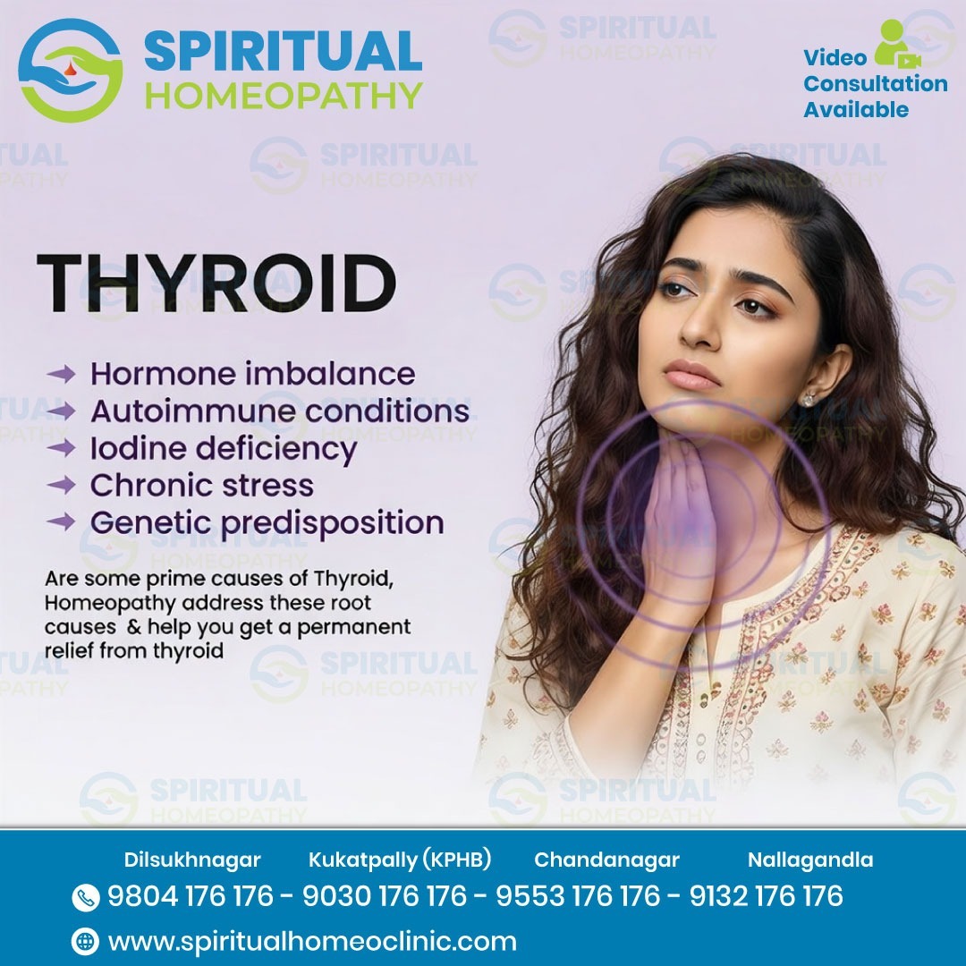Thyroid Care by Best Homeopathy Doctors in Dilsukhnagar