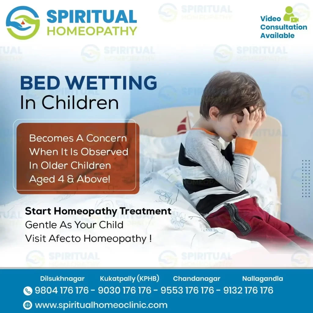 bed wetting children
