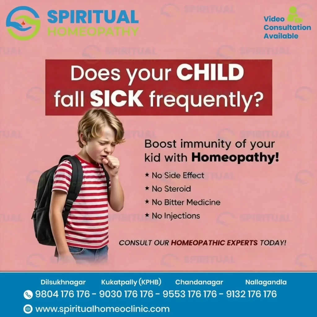 child fall sick
