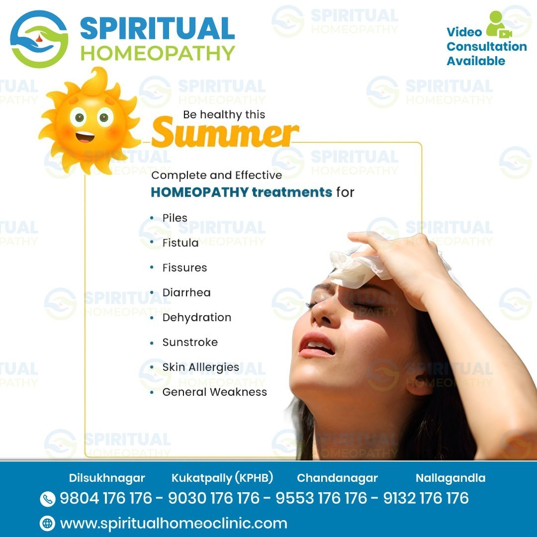 Summer Health Tips by Best Homeopathy Doctor in Chandanagar