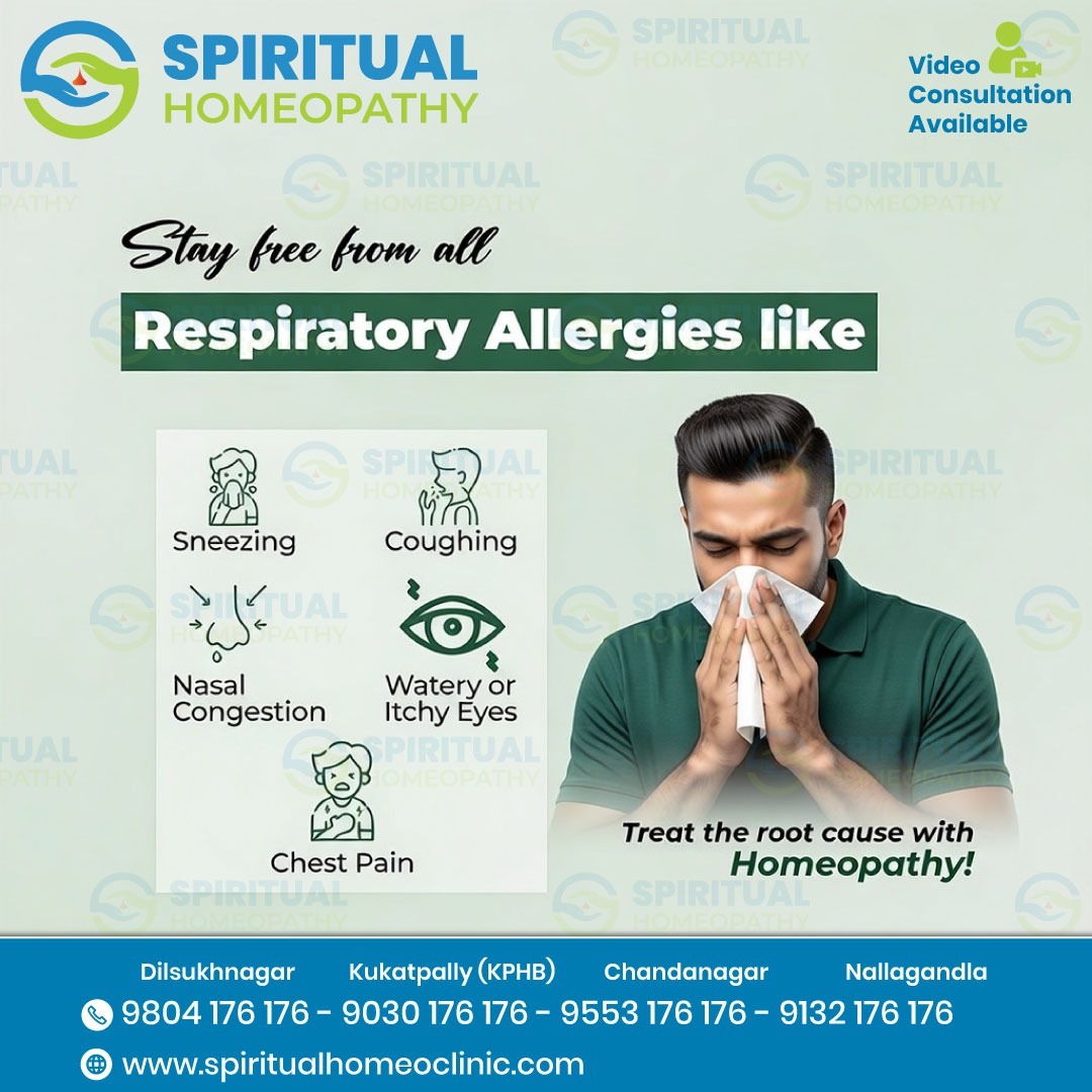 Lasting Allergy Relief at Best Homeopathy Clinics in Nallagandla