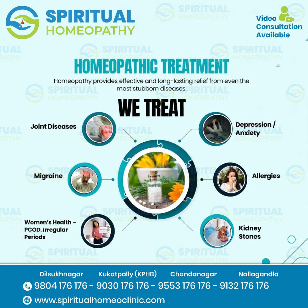 Homeopathic Treatment: A Natural Path to Healing for All Problems