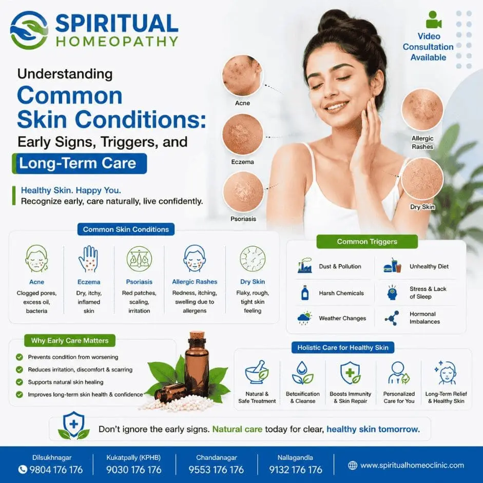 Common Skin Conditions and Their Early Signs