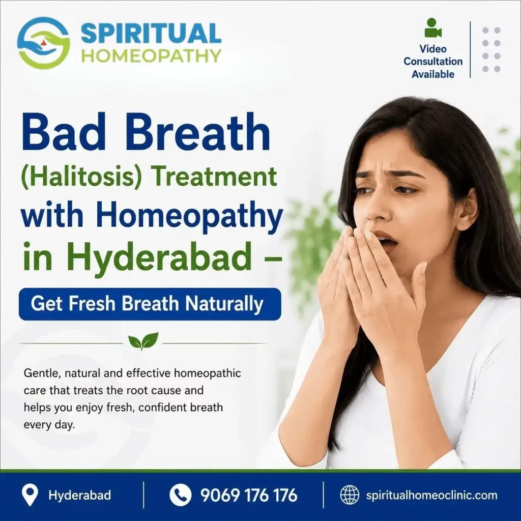 Bad Breath Treatment with Homeopathy