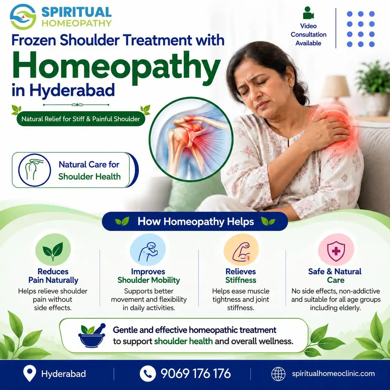 Frozen Shoulder Treatment with Homeopathy