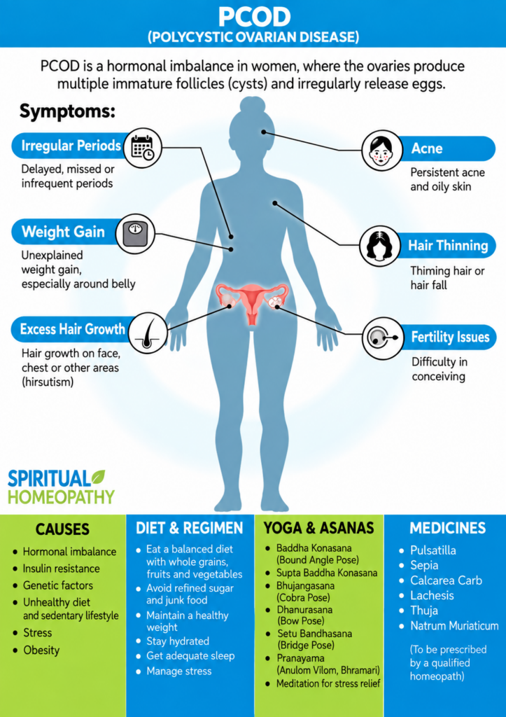 pcod causes, symptoms & management